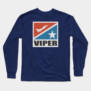 F-16 Viper Patch Long Sleeve T-Shirt